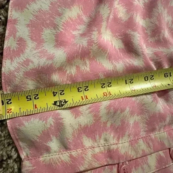 Ladies pink & white TOPSHOP blouse size 2 - Picture 15 of 15